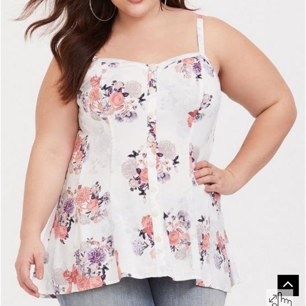 Torrid Challis Seamed Cami